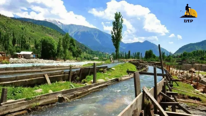 Wooden Canal Thall in kumrat